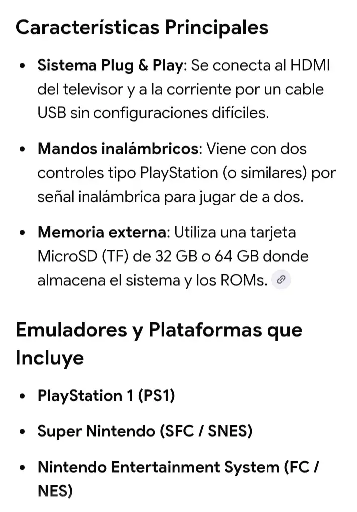 Consola Game Stick Lite 4K con Mandos Inalámbricos - 2