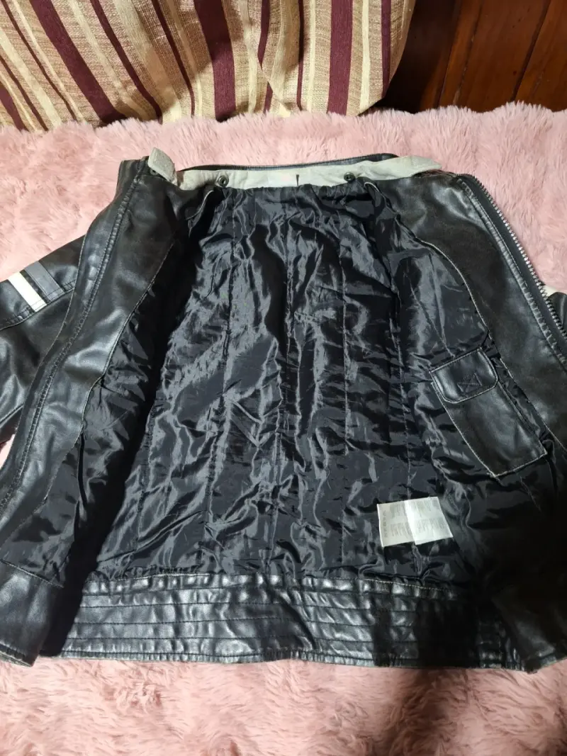 Chaqueta de cuero para niño Dog Nose - 2