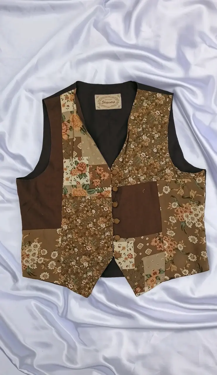 Vest  vintage patchwork - 2