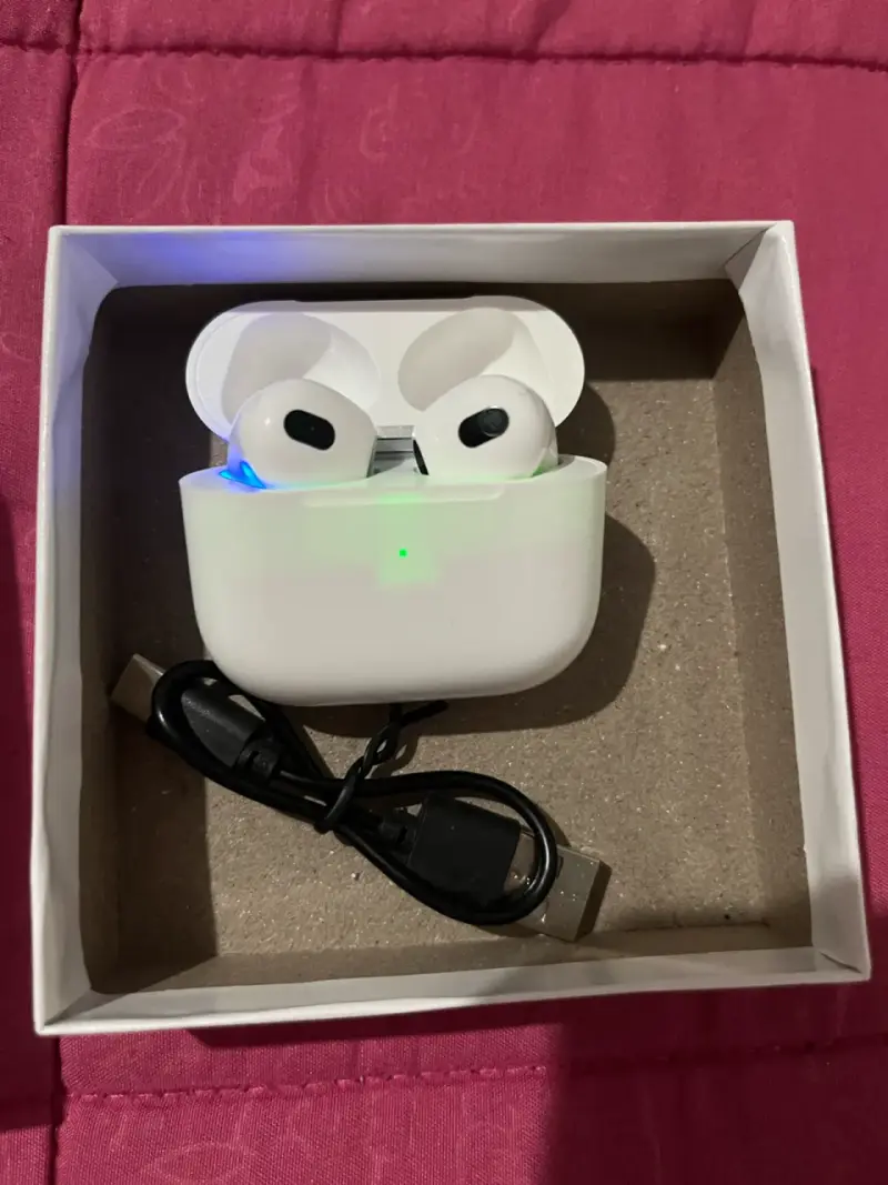 Auriculares inalámbricos con estuche y cargador - 4