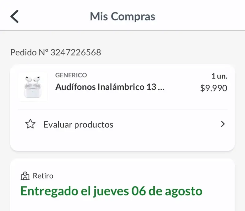 Auriculares inalámbricos con estuche y cargador - 5