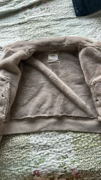 chaqueta sybilla L beige-gris - miniatura 2
