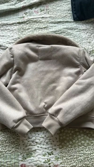 chaqueta sybilla L beige-gris - miniatura 3