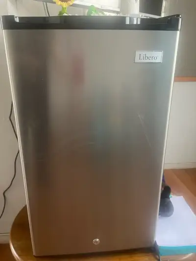 Refrigerador compacto Libero en acero inoxidable - miniatura 1