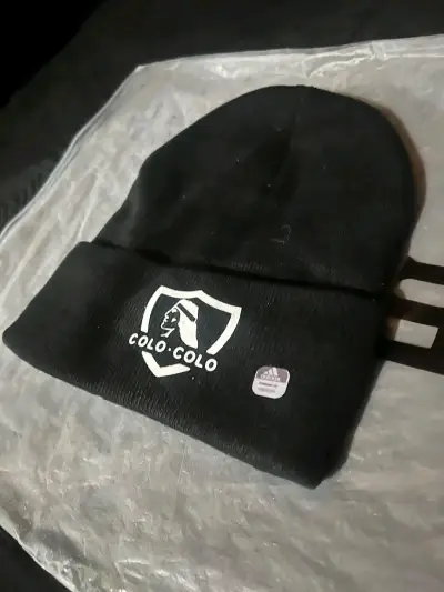 Gorro de lana naranja Real Madrid - miniatura 2