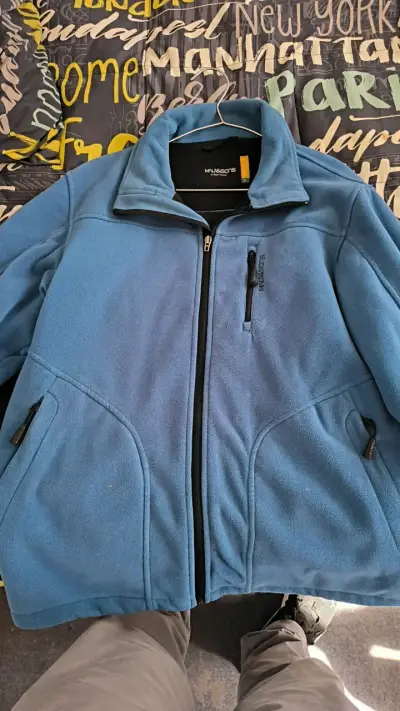 Chaqueta polar azul Maui & Sons - miniatura 1