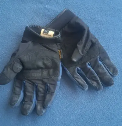 Guantes de moto Madbike City negros - miniatura 2