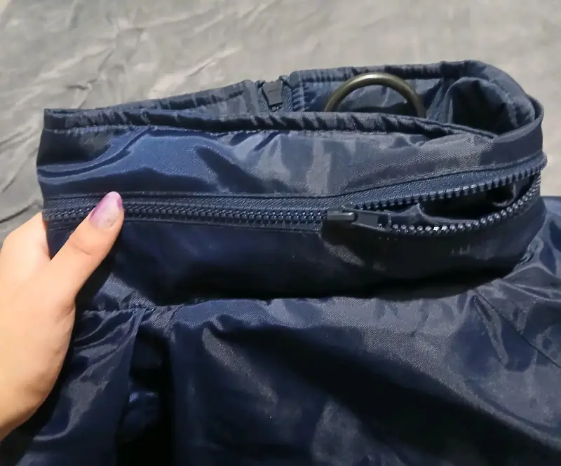 Overol impermeable azul con reflectantes - 4