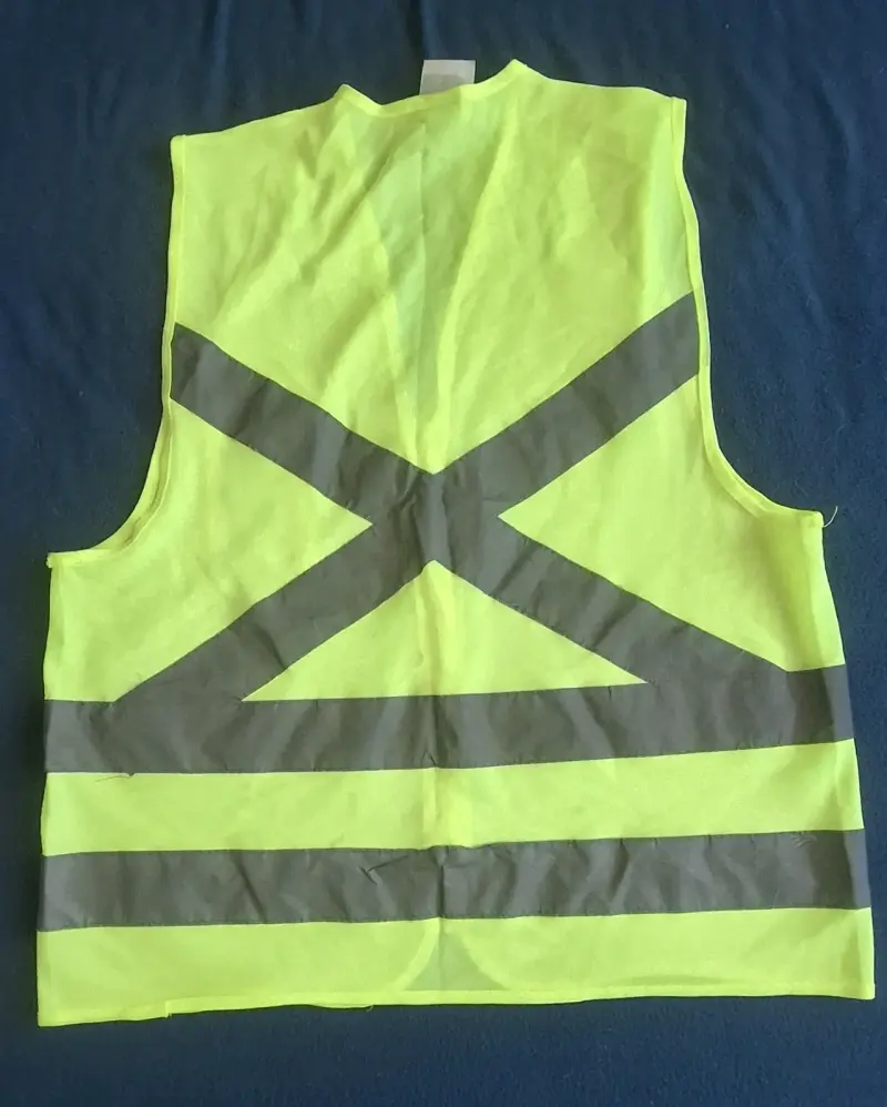 Chaleco reflectante de seguridad amarillo - 1