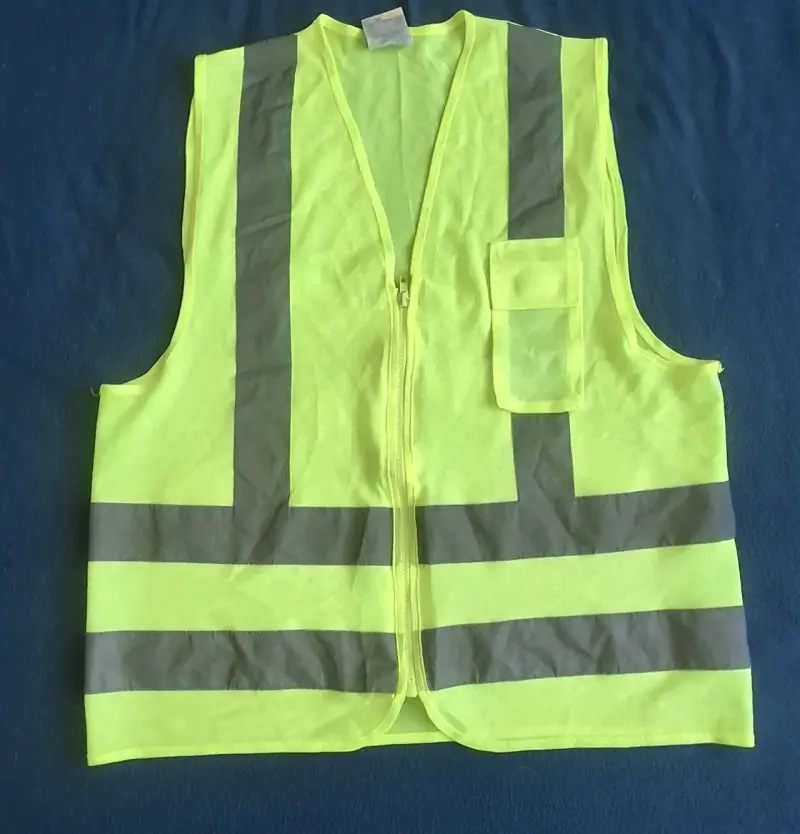 Chaleco reflectante de seguridad amarillo - 2