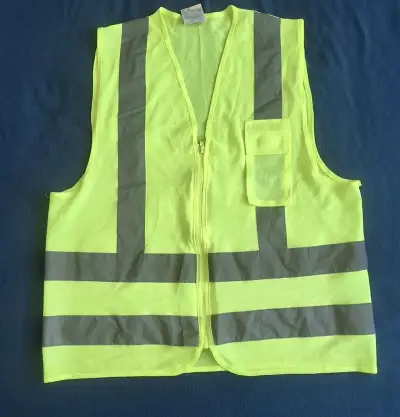 Chaleco reflectante de seguridad amarillo - miniatura 2