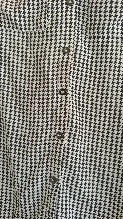 Chaqueta Bomber Blanca con Estampado Abstracto - miniatura 2