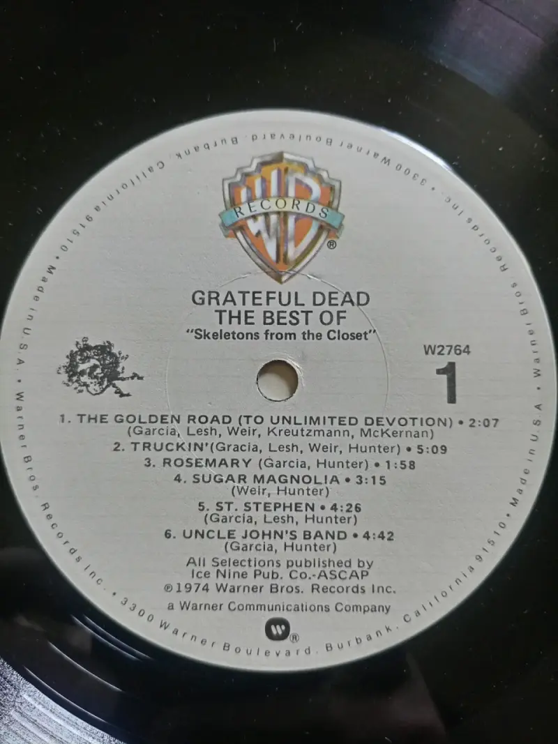 Vinilo Grateful Dead - Skeletons from the Closet - 3