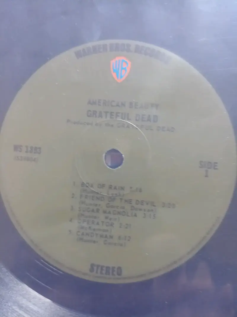 Vinilo Grateful Dead American Beauty Edición Original - 3