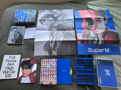 Álbum SuperM Super One 1st Album con Póster - miniatura 2