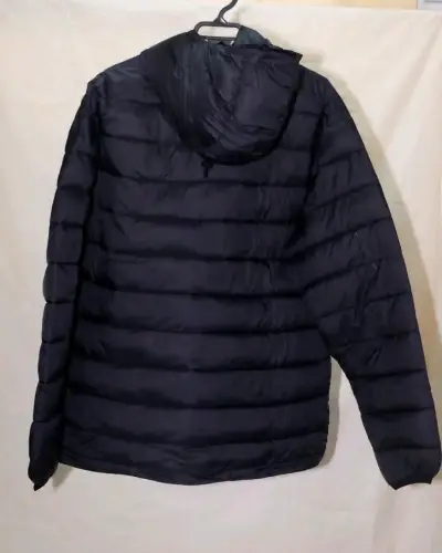 Chaqueta acolchada negra Burton con capucha - miniatura 2