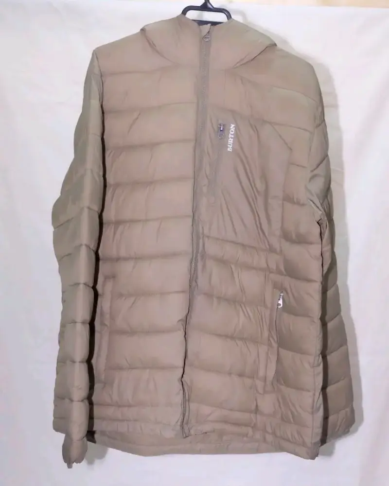 Chaqueta acolchada Burton con capucha beige - 1