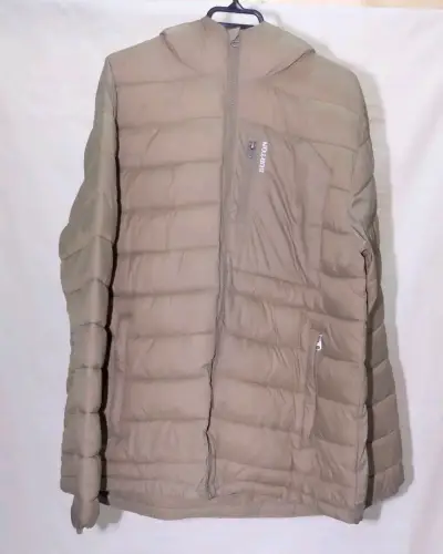 Chaqueta acolchada Burton con capucha beige - miniatura 1