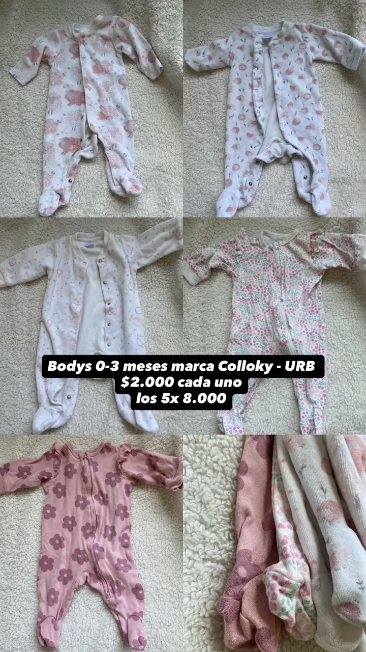 Lote de ropa para bebé 0-6 meses varias marcas - 3