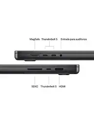 Macbook Pro 14 Apple Pro M4 24gb Ssd 512gb Color N - miniatura 5