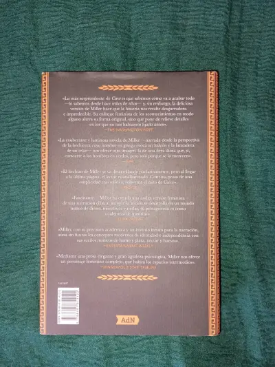 Libro Circe de Madeline Miller en tapa dura - miniatura 2
