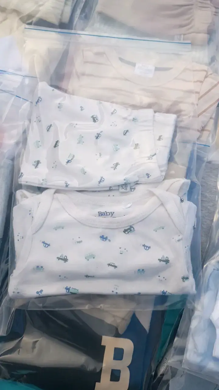 Set de ropa de bebé Pilin con estampado de animales - 4