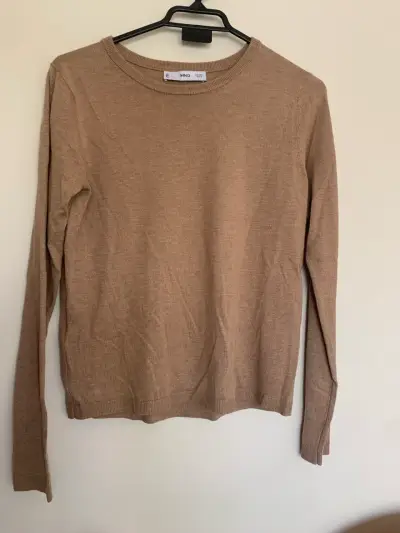 Suéter Beige MNG para Mujer Talla M - miniatura 1