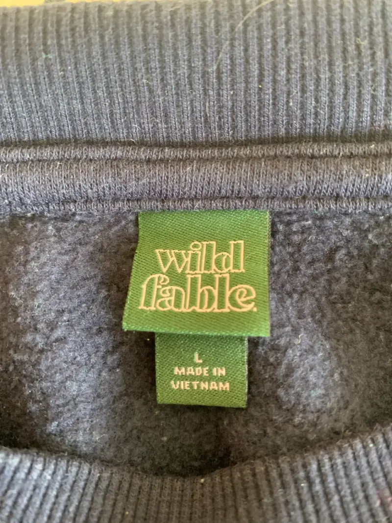 Polerón azul oscuro Wild Fable para mujer - 3