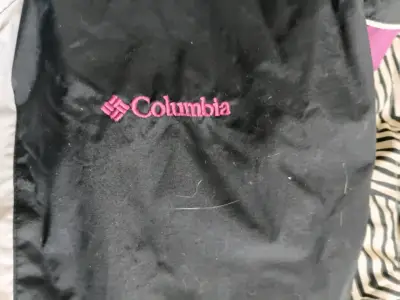 Chaqueta Columbia deportiva negra y morada - miniatura 2