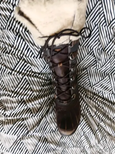 Botas de invierno UGG con forro de lana - miniatura 2