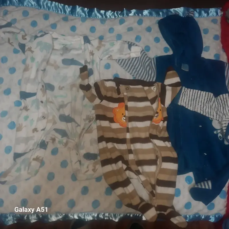 Conjunto de pijamas para bebé en algodón suave - 2