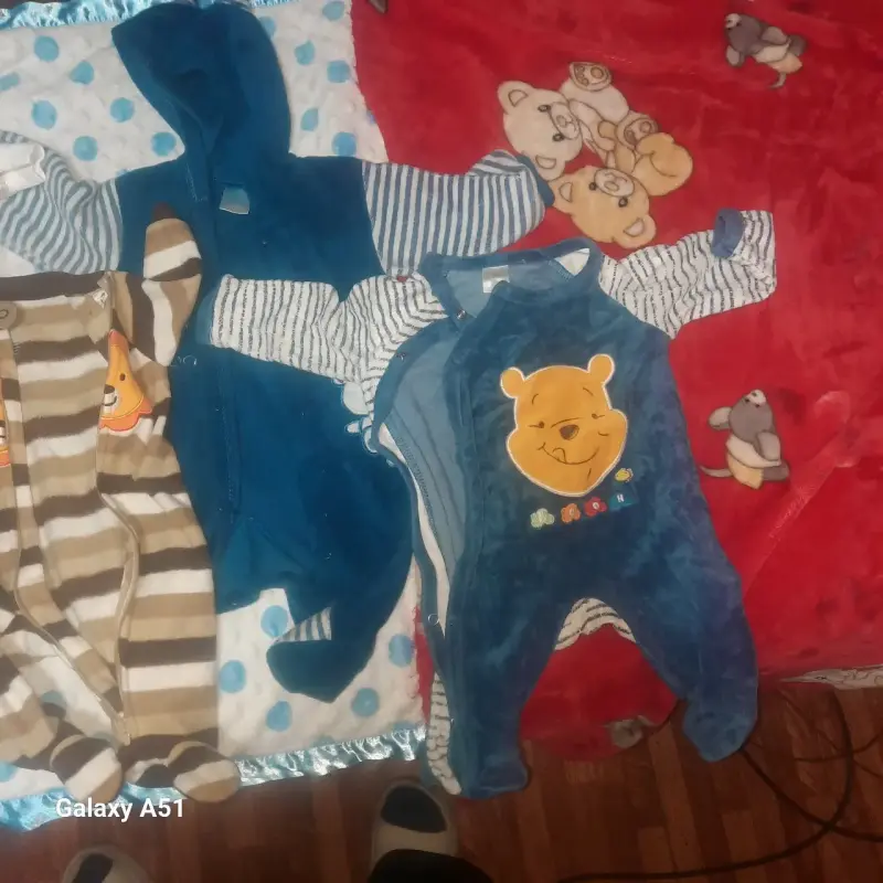 Conjunto de pijamas para bebé en algodón suave - 3