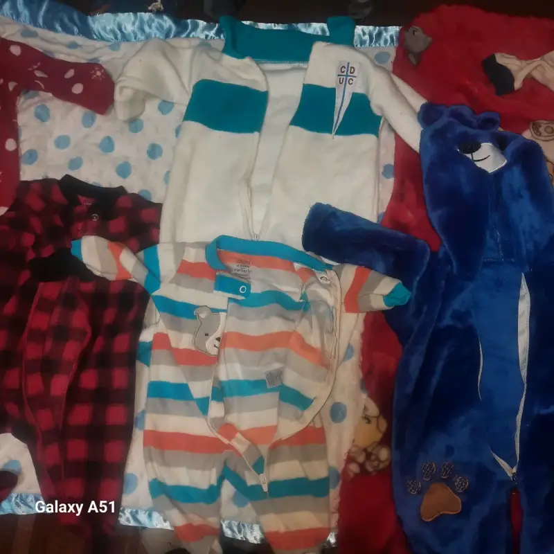 Conjunto de pijamas para bebé en algodón suave - 4