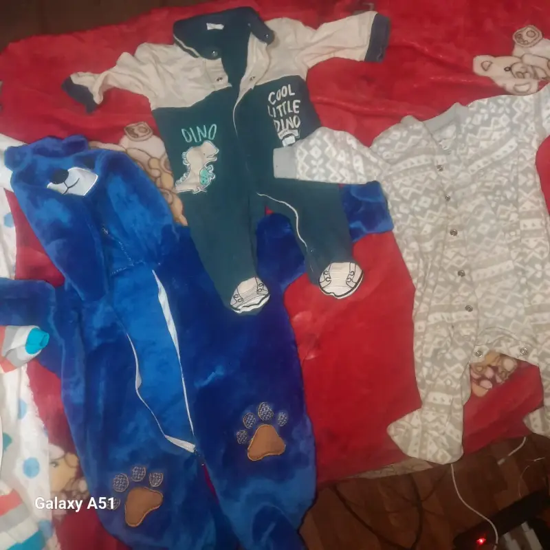 Conjunto de pijamas para bebé en algodón suave - 5