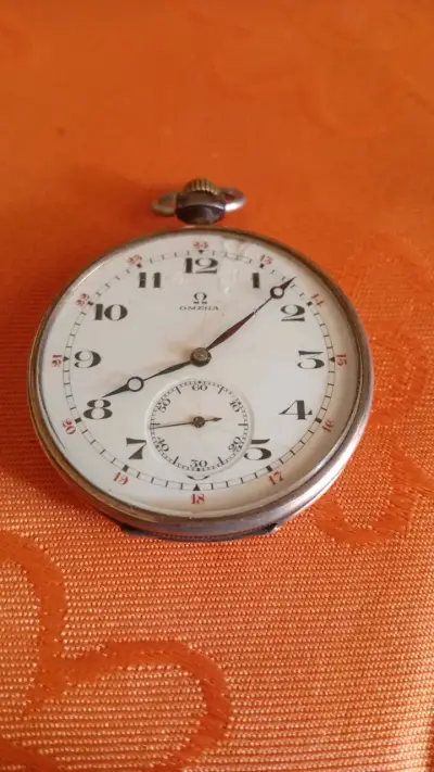 Reloj de bolsillo Omega vintage - miniatura 1