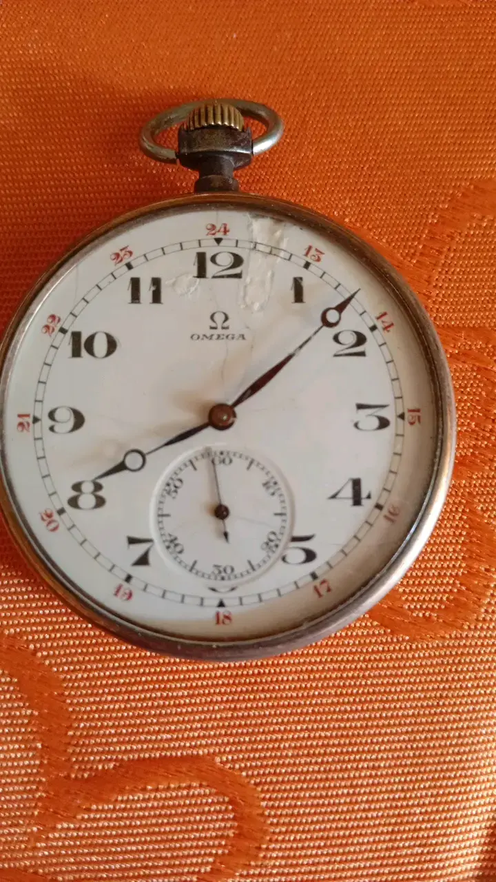 Reloj de bolsillo Omega vintage - 2