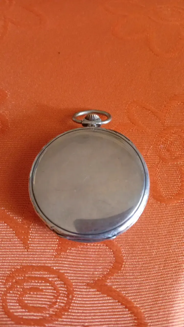 Reloj de Bolsillo Longines Antiguo de Plata - 2