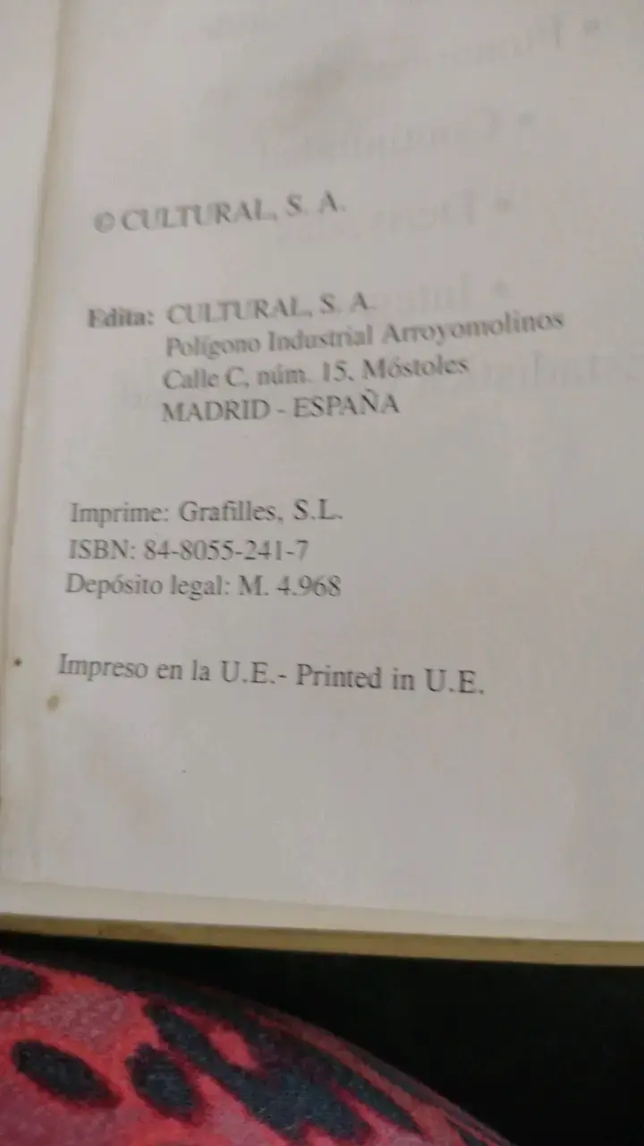 Libro Matemáticas Galdós para estudiantes - 3