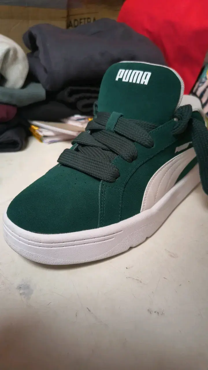 Zapatillas verdes Puma para hombre - 2