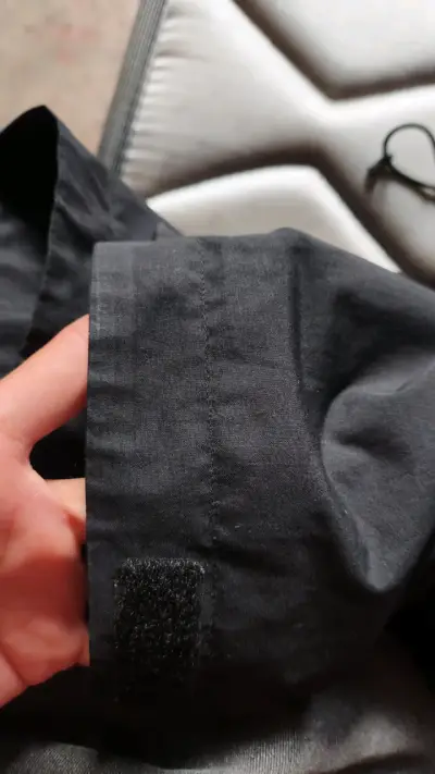 Chaqueta Impermeable Negra Adidas Terrex XL - miniatura 4