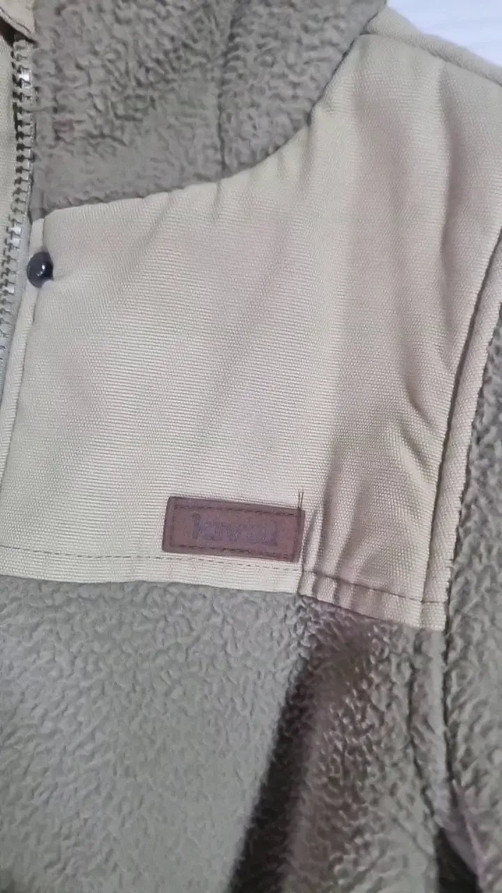 Chaqueta de lana con capucha Kivul verde - 2
