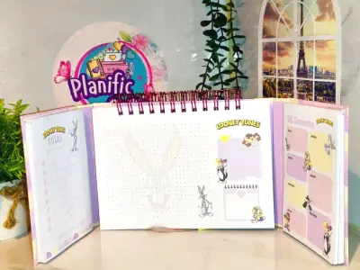 Agenda Looney Tunes con diseño divertido - miniatura 4