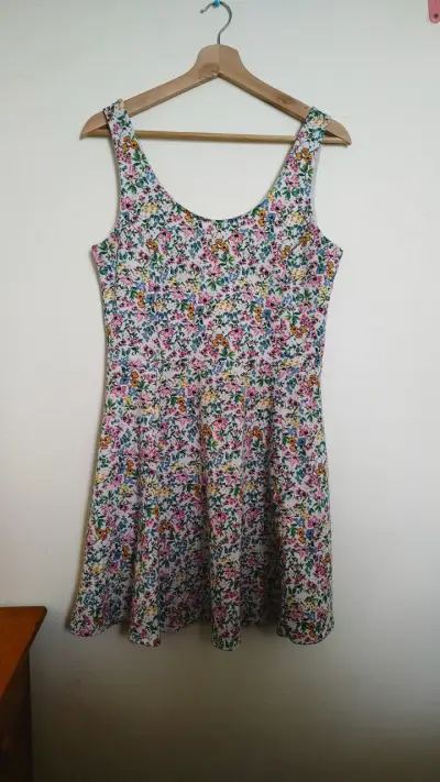 Vestido floral sin mangas para mujer H&M - miniatura 1