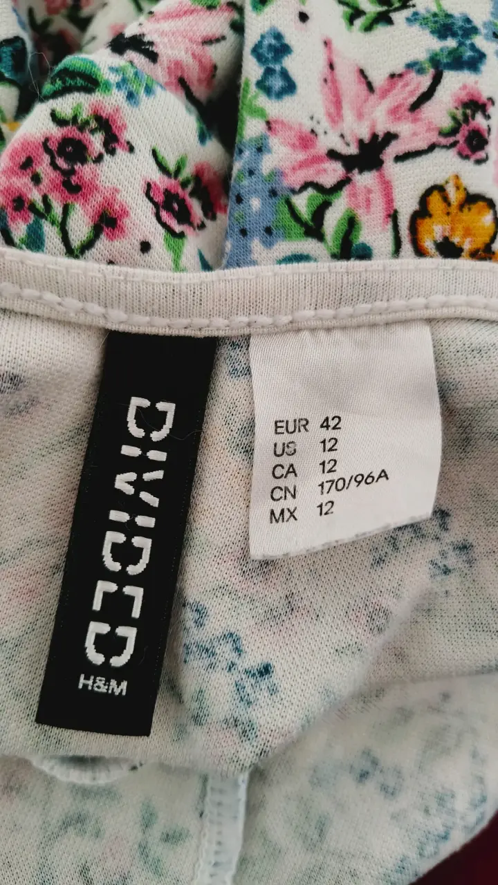 Vestido floral sin mangas para mujer H&M - 2