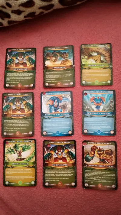 Colección de Cartas Gormiti en Buen Estado - miniatura 1