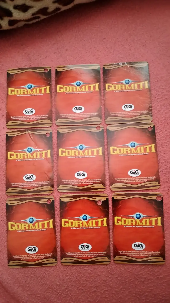 Colección de Cartas Gormiti en Buen Estado - 2