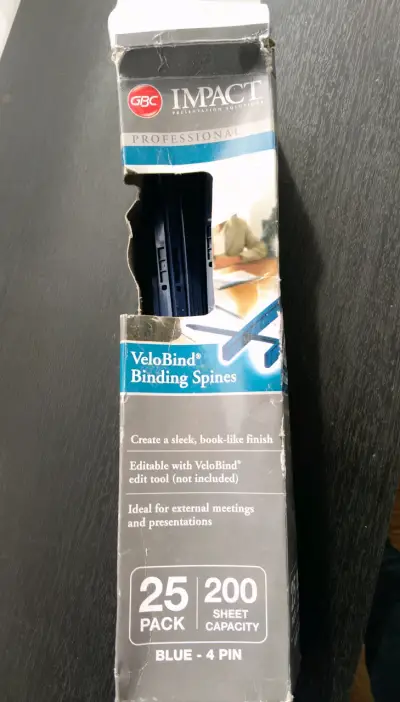 Set de encuadernación VeloBind GBC - miniatura 1