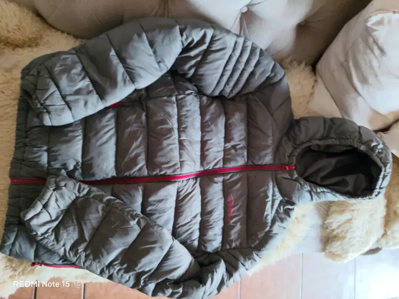 Chaqueta acolchada gris con capucha O'Neill - 2