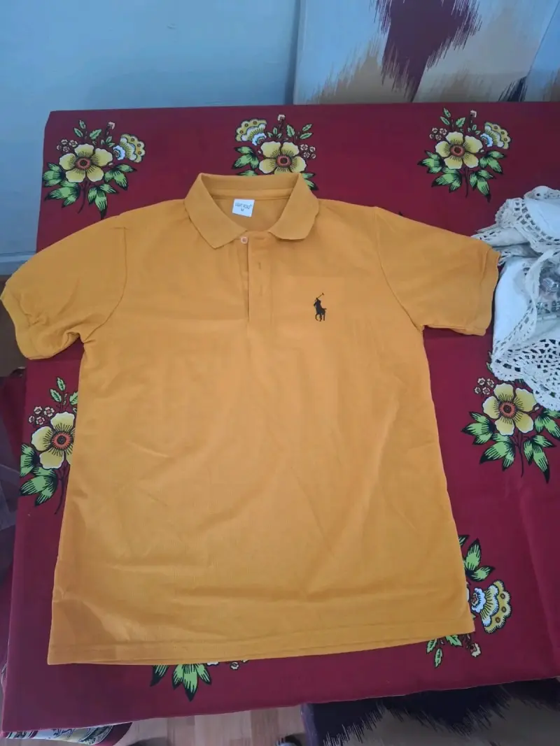 Polera polo negra para hombre Society Shop - 2