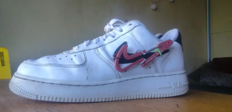 Zapatillas Nike Air Force 1 Low Carabiner Swoosh Red - 2